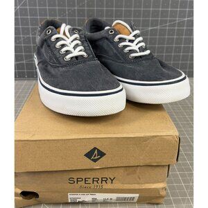 Sperry Striper II CVO Canvas (SW Navy) Men's Shoes Sz 11.5
